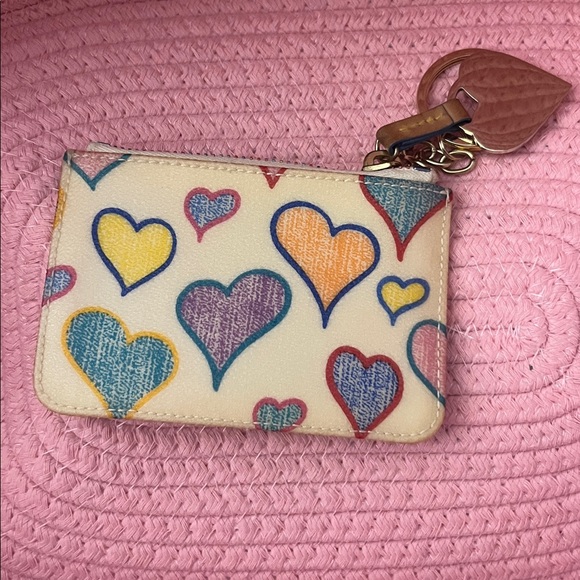 Dooney & Bourke Heart Pattern Purse and Wallet - Picture 8 of 9